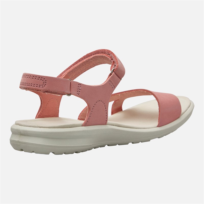 ECCO Womens Cruise Two Strap Sandals Limestone
