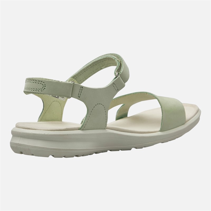 ECCO Womens Cruise Two Strap Sandals Matcha