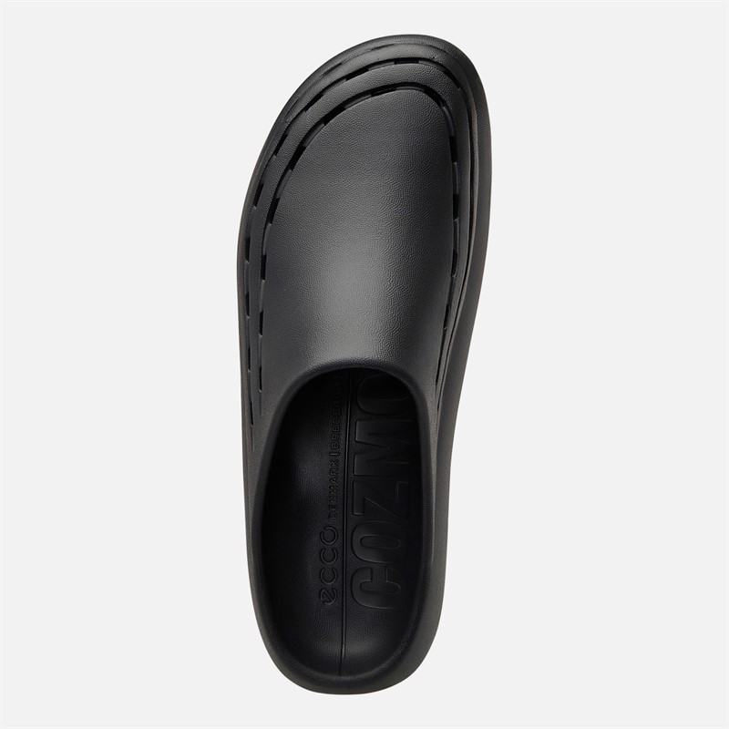 ECCO Womens Cozmo Sliders Black