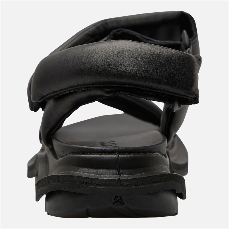 ECCO Womens Offroad Ankle Strap Sandals Black