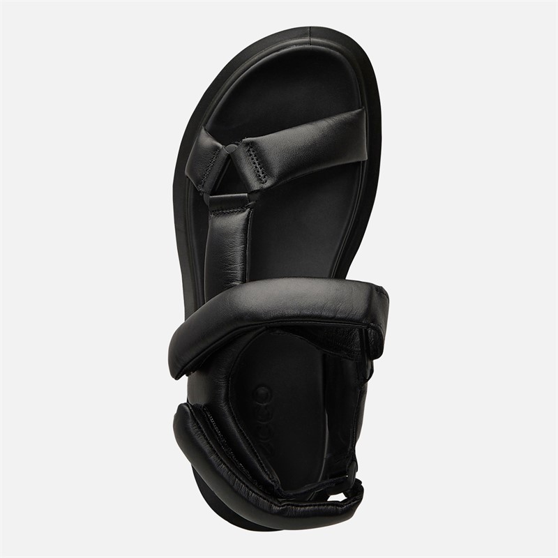 ECCO Womens Offroad Ankle Strap Sandals Black