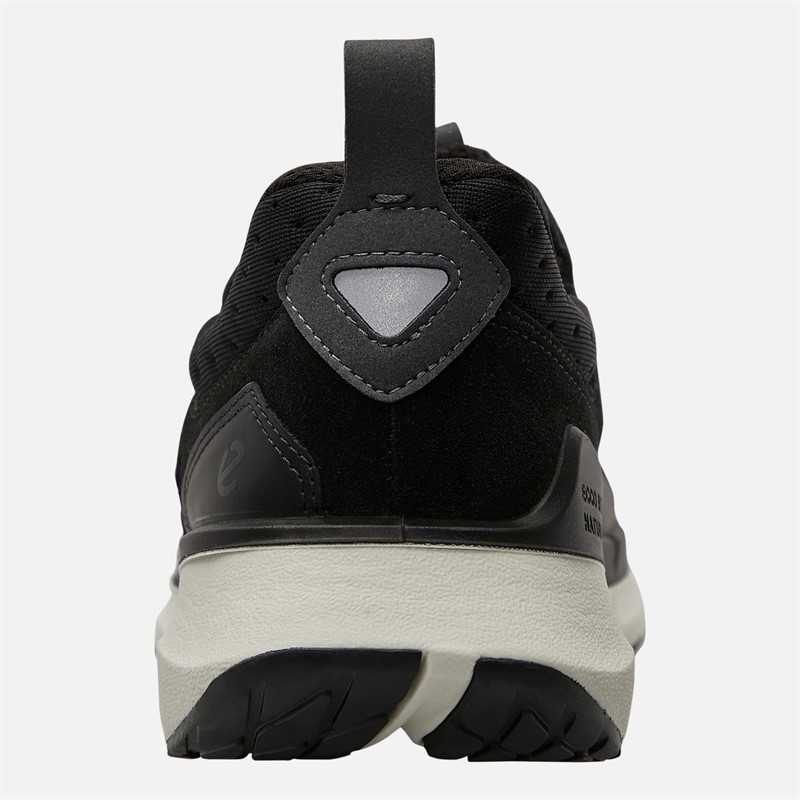 ECCO Mens Biom 2.2 Leather/Suede Trainers Black