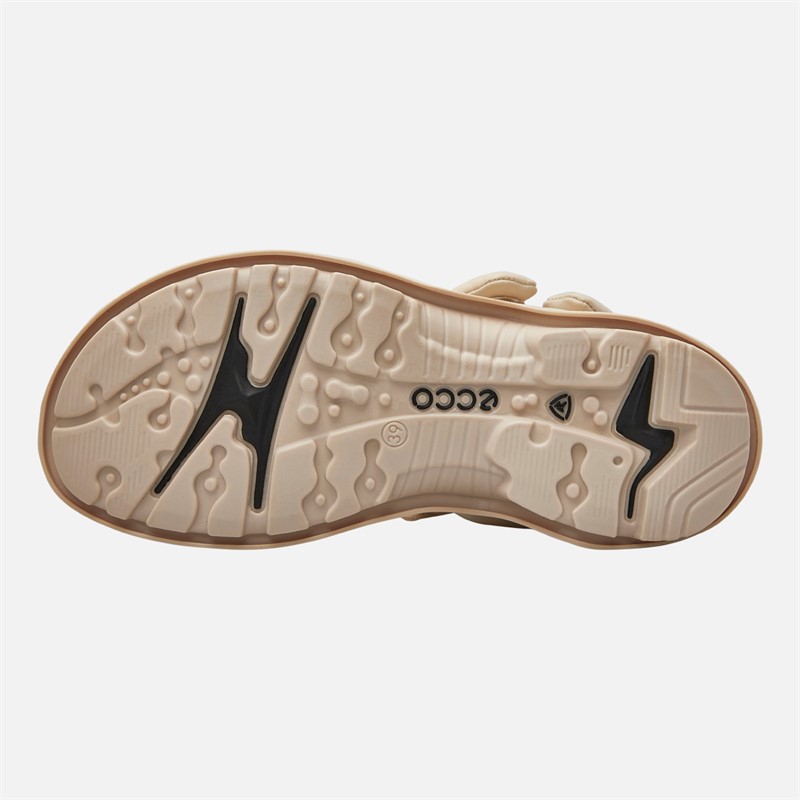 ECCO Womens Offroad Ankle Strap Sandals Limestone