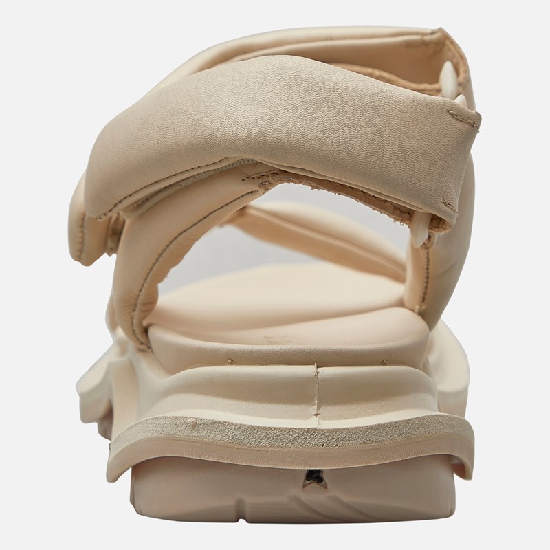 ECCO Womens Offroad Ankle Strap Sandals Limestone