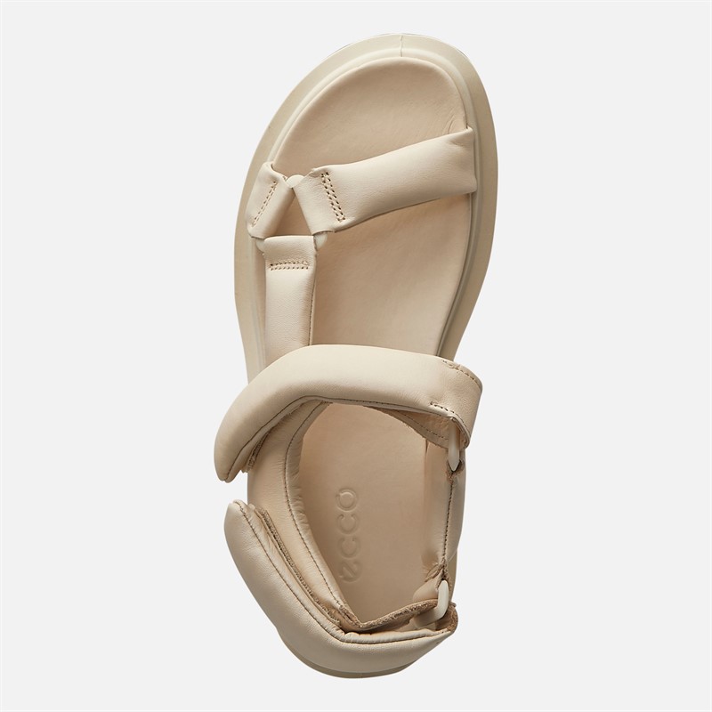 ECCO Womens Offroad Ankle Strap Sandals Limestone