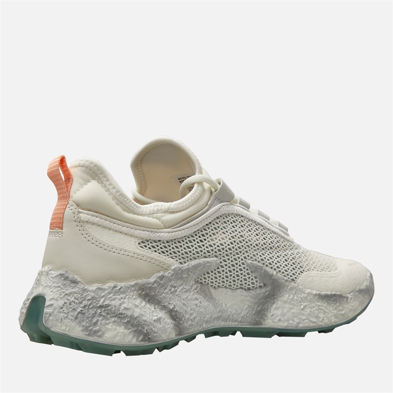 ECCO Womens Golf Biom H5 Shoes White/Sedum Green