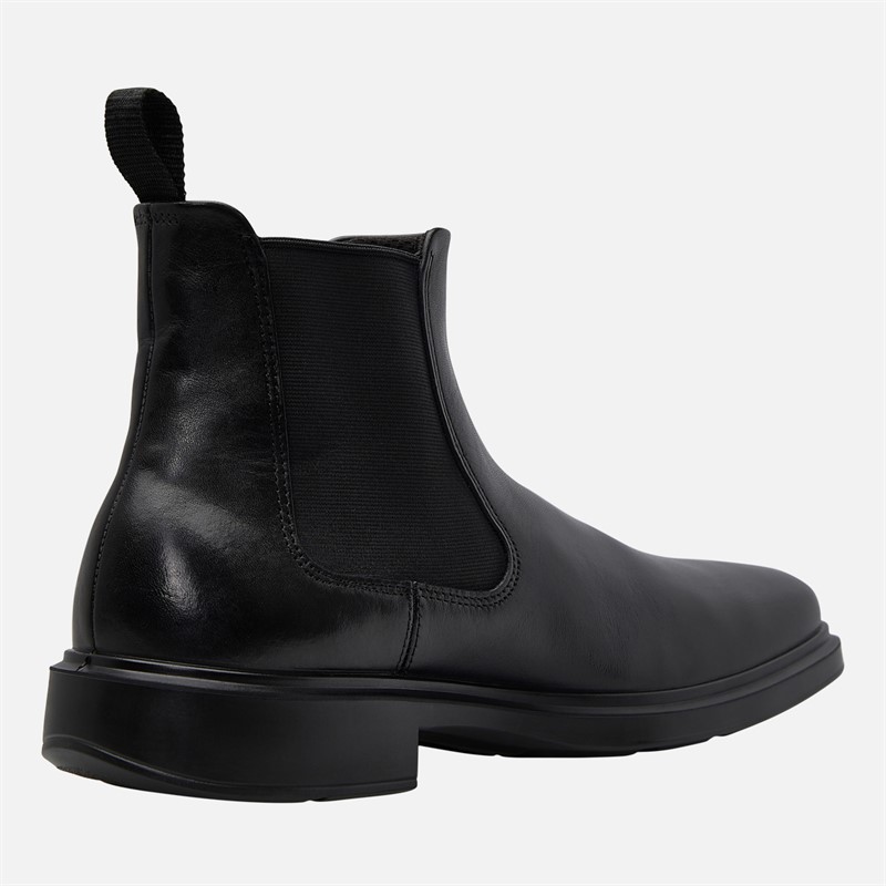 ECCO Mens Helsinki 2 Leather Chelsea Boots Black