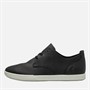 ECCO Mens Leisure Derby Shoes Black/White