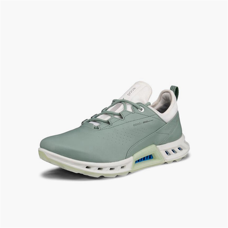 ECCO Damen Biom C4 Gore Tex Golfschuhe Sedum Green