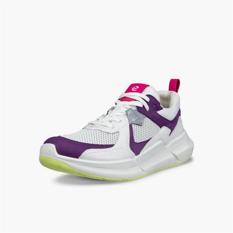 ECCO Womens Biom 2.2 Trainers Imperial Purple/White/Shadow White