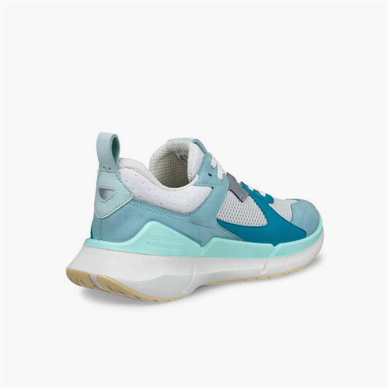 ECCO Womens Biom 2.2 Trainers Aquatic/Pagoda Blue/Shadow White