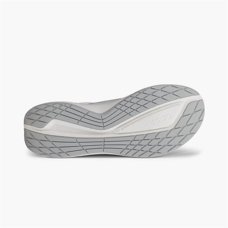 ECCO Damen Biom 2.2 Leder Turnschuhe Weiß