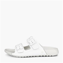 ECCO Dame Cozmo Dobbelt Rem Sandaler Bright White