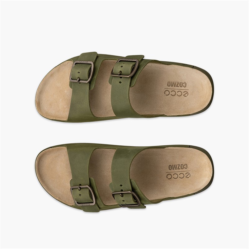 ECCO Herren Cozmo Zwei Schnallen Sandalen Acorn