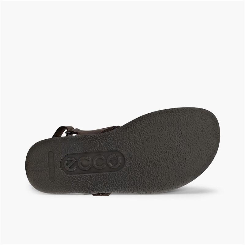 ECCO Herren Flowt Knöchelriemen Sandalen Coffee