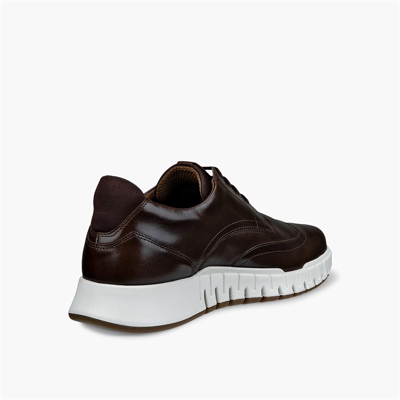 ECCO Baskets Gruuv Studio Homme Cocoa Brown/Mocha
