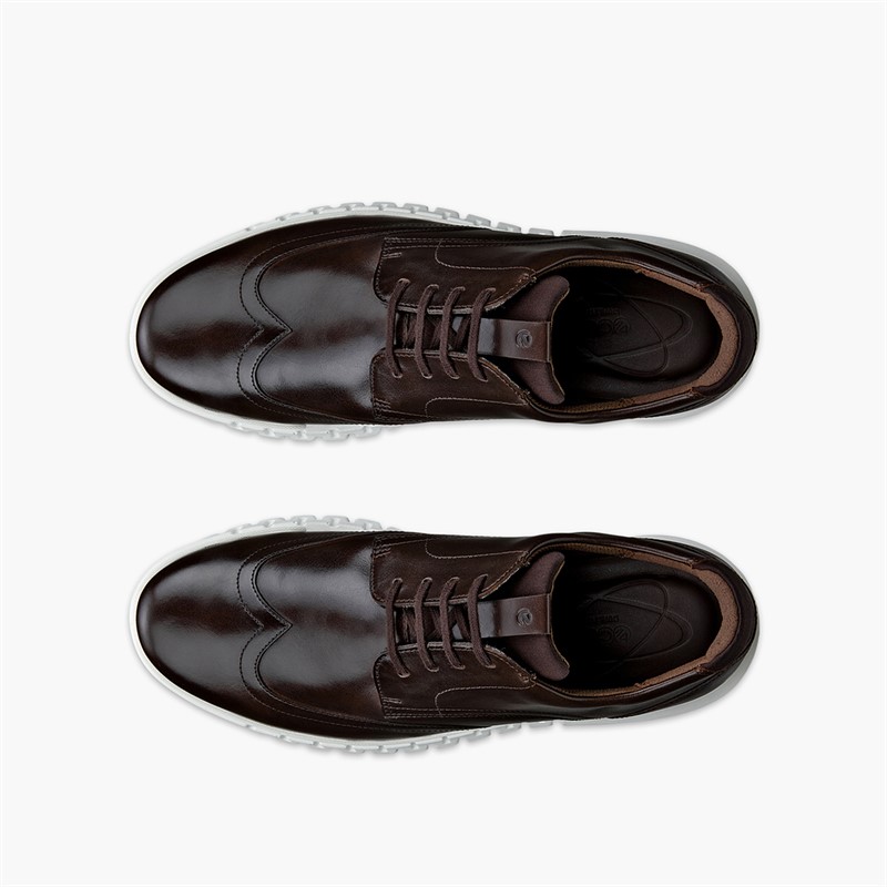 ECCO Baskets Gruuv Studio Homme Cocoa Brown/Mocha
