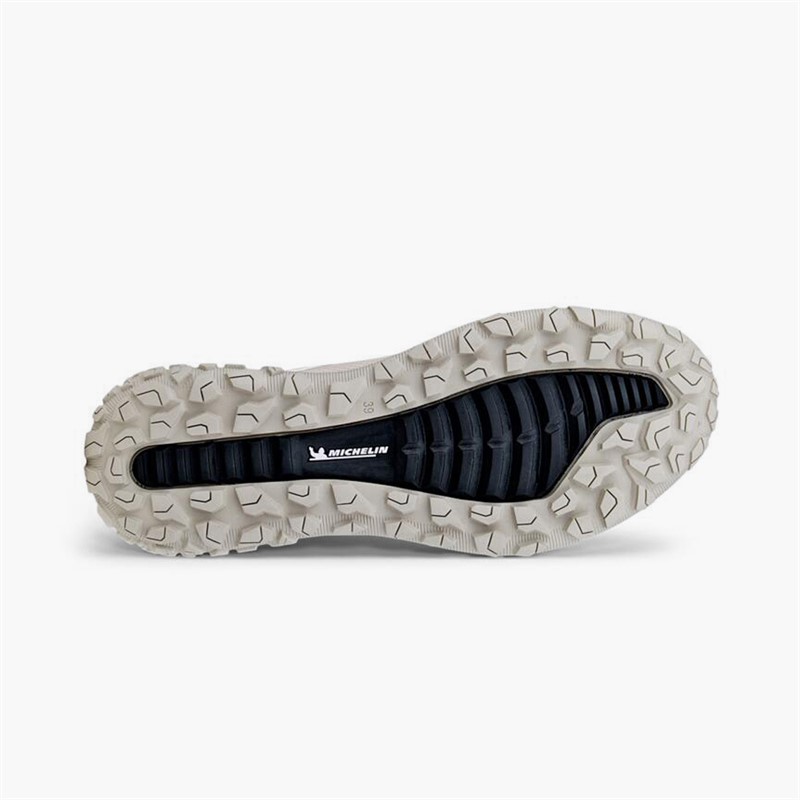 ECCO Damen ULT TRN Nubuk Wasserdicht Wandern Turnschuhe Gravel/Limestone/Shadow White