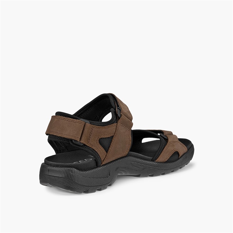 ECCO Herre Offroad Sports Sandaler Kakao Brun/ Sort Cocoa Brown/Sort