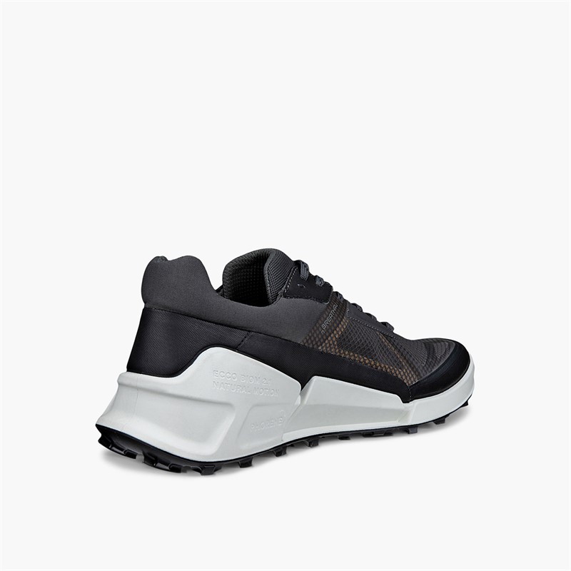 ECCO Herre Biom 2.1 X Country Trail Løbesko Sort/Magnet/Sunrise