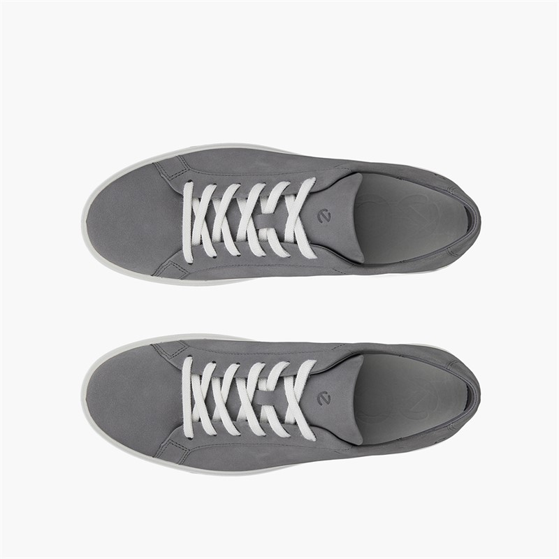 ECCO Herre Soft 760 Sneakers Steel