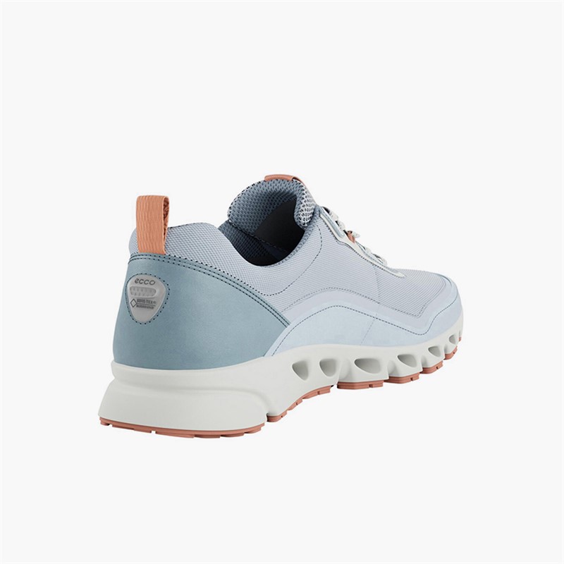 ECCO Womens Multi Vent Goretex Trainers Air/Air/Dusty Peach