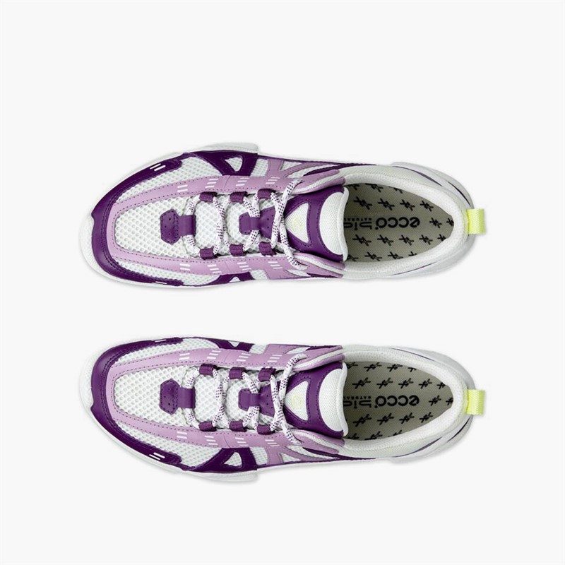 ECCO Womens Biom C Trail Trainers Imperial Purple/Lavender Mist/White