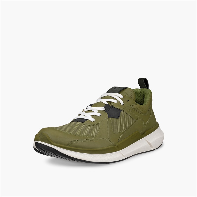 ECCO Mens Biom 2.2 Goretex Trainers Acorn/Acorn/Peat