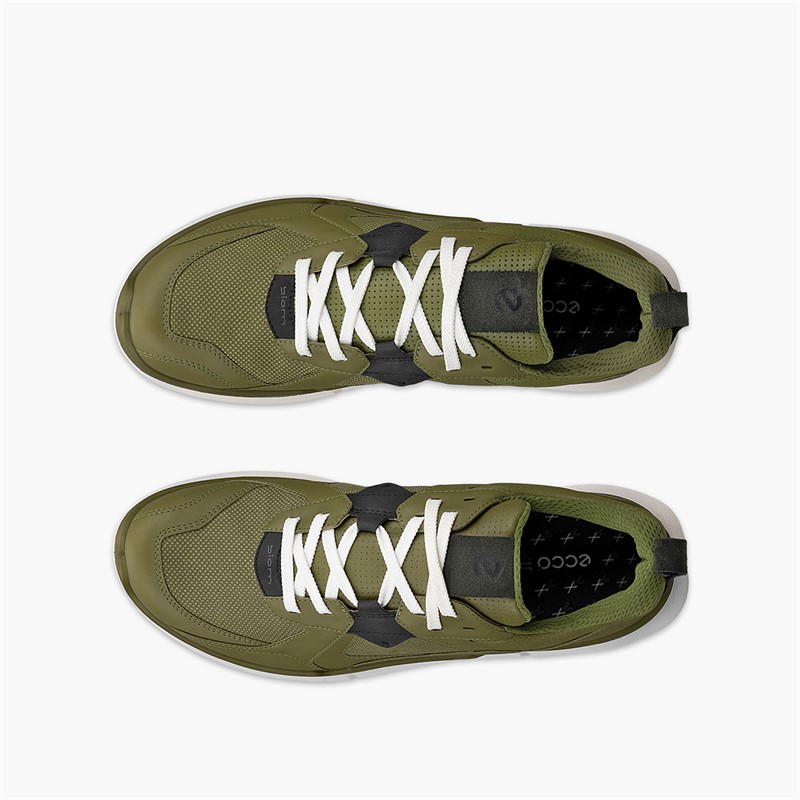 ECCO Mens Biom 2.2 Goretex Trainers Acorn/Acorn/Peat