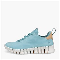 ECCO Womens Gruuv Trainers Aquatic/Powder