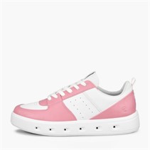 ECCO Damen Street 720 Gore-Tex Turnschuhe Old Rose/Weiß