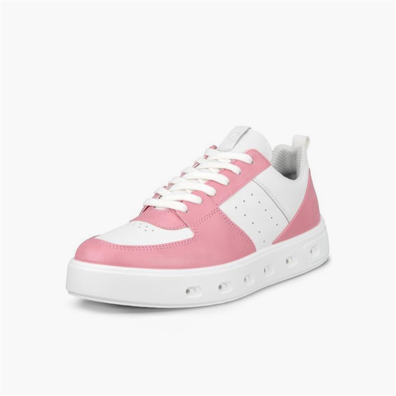 ECCO Damen Street 720 Gore-Tex Turnschuhe Old Rose/Weiß