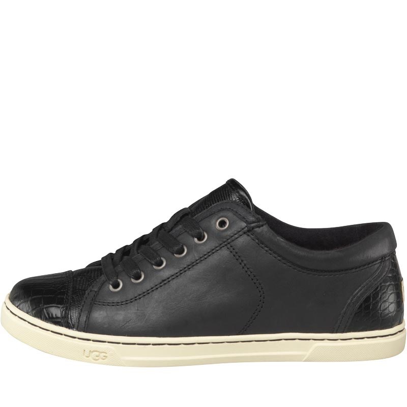 Buy UGG Womens Taya Croco Trainers Black