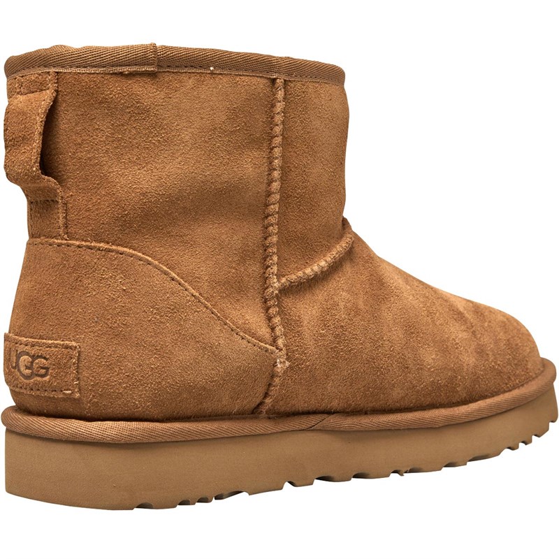 ugg women's classic mini rubber logo boot
