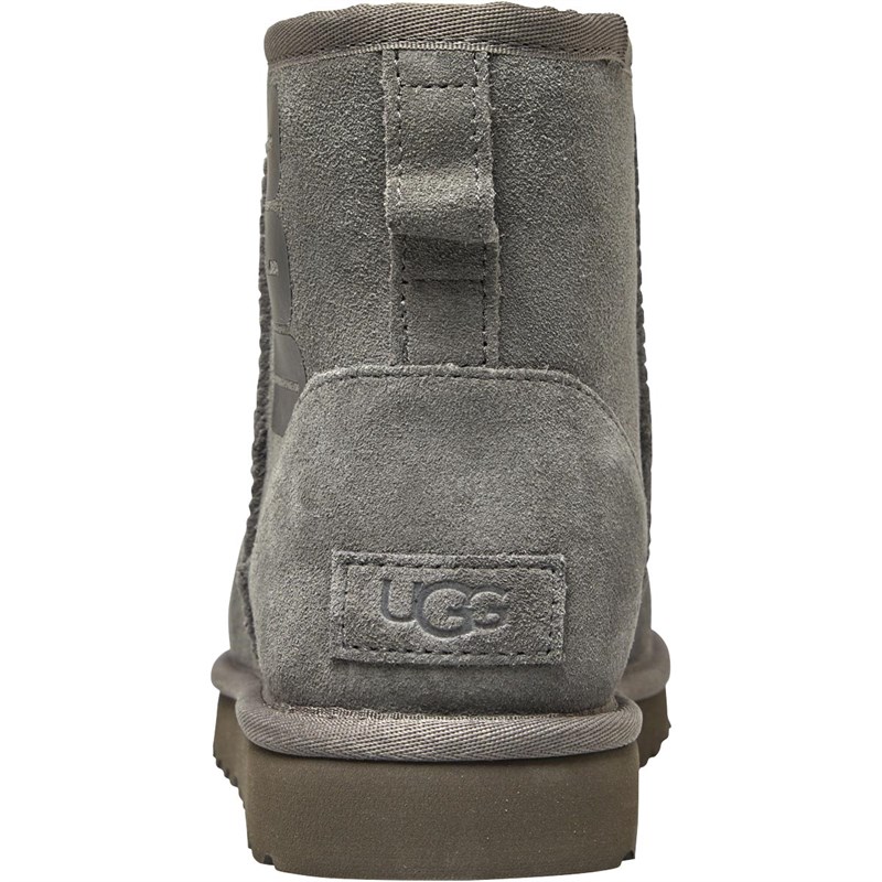 ugg women's classic mini rubber logo boot
