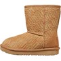 UGG Infants Classic II Graphic Stich Boots Chestnut