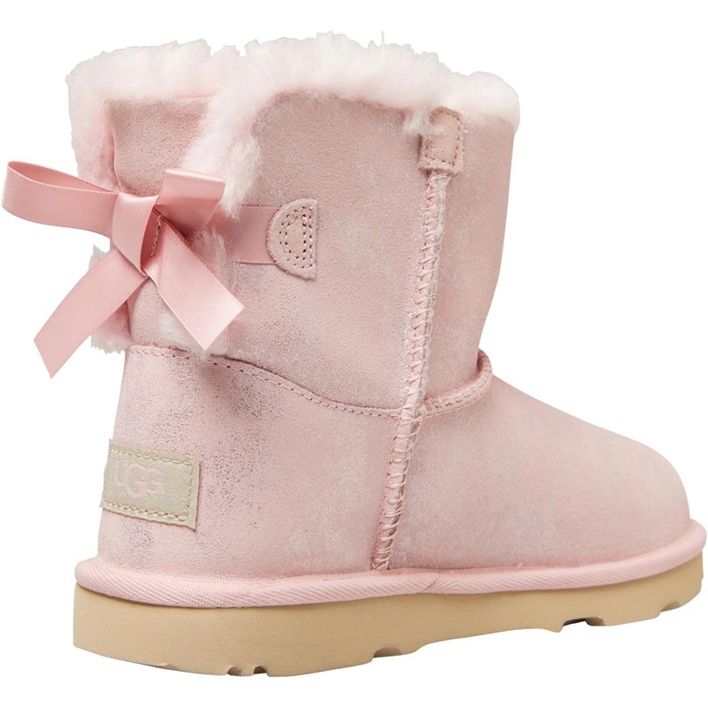 Pink uggs 2025 with bows