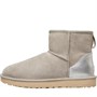 UGG Damen Classic Mini Ii Metallic Stiefel Elfenbeinfarbe