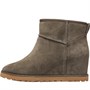 UGG Damen Classic Femme Mini Stiefel Grau
