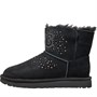 UGG Damen Classic Bling Mini Stiefel Schwarz