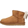 UGG Damen Classic Mini Bow Stiefel Kastanienbraun