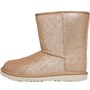 UGG Meisjes Classic Short II Glitter Boot Laarzen Metallic