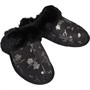 UGG Damen ® Scuffette II Floral Foil Hausschuhe Schwarz