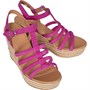 UGG Sandales Compensées Cressida Femme Rose