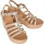 UGG Sandales Compensées Cressida Femme Métallique