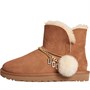 UGG Bottes de Mode Classic Charm Femme Châtaigne