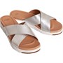 UGG Sandales Kari Metallic Femme Argenté