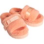 UGG Pantoufles Fluffita Femme Pêche