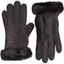 UGG Gants Sheepskin Logo Femme Noir