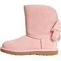 UGG Junior Classic Mini II Cuffed Bow Classic Boots Pink Cloud
